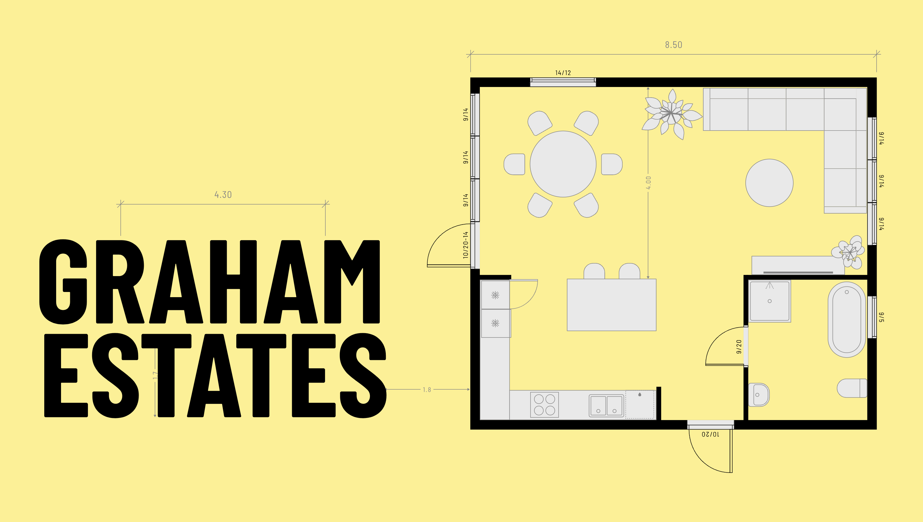 Graham Estates real estate concept screenshot